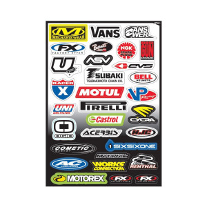 Factory Effex Stickervel Sponsor Kit C