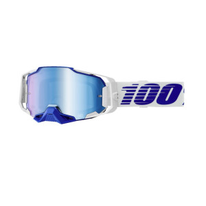 100% Armega Crossbril Blue Mirror Blue
