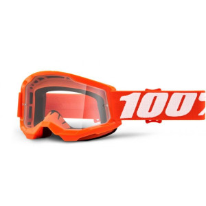 100% Kinder Crossbril Strata 2 Youth Orange/Clear