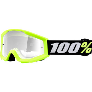 100% Kinder Crossbril Strata Mini Grom Yellow/Clear (tot 6 jaar)