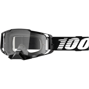 100% Armega Crossbril Black-Clear lens
