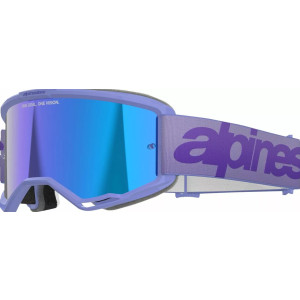 Alpinestars Vision 5 Crossbril Wordmark Purple