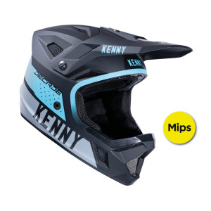 Kenny BMX Helm Decade Smash Black Turquoise