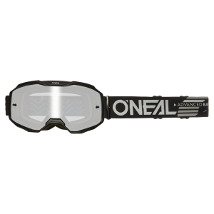 O'Neal Crossbril B10 Solid Black Silver Mirror