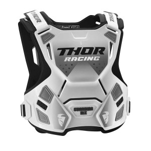 Thor Body Protector Guardian MX White/Black