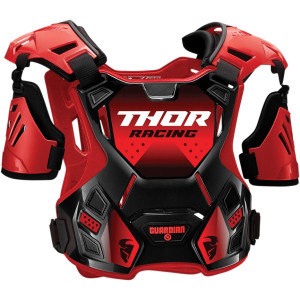 Thor Body Protector Guardian Black/Red